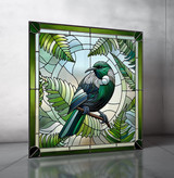 InTuition glass wall art