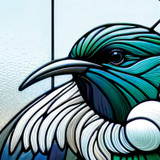 detail of wall art