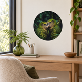 Kakapo Kisses wall sticker dot