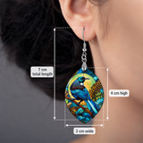 Moonlit Tui earrings