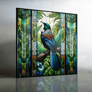 Fern Song glass art