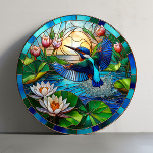 Eternal Grace printed glass wall art