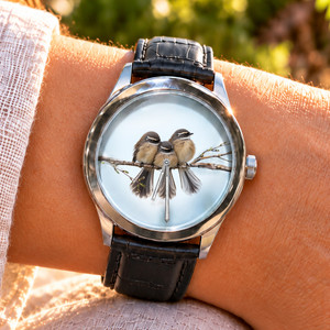 Fantail Piwakawaka watch lucy g