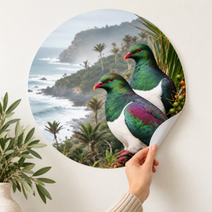Kereru Wood Pigeon wall art sticker