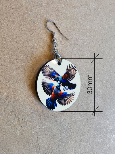 Twin Tui earrings