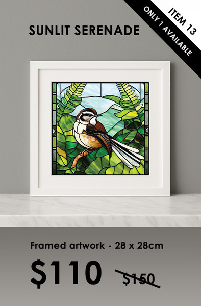 ITEM 13 - FRAMED 'SUNLIGHT SERENADE'