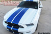 2010-14 Mustang Wide Vinyl Dual Full Length Stripes