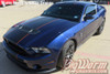 Dual Full Length Vinyl Stripes that fits 2010-14 GT500 