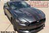 Vinyl Narrow Dual Full Length Stripes for 2015-2017 Mustang 