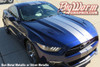 2015-2017 Mustang Narrow Dual Full Length Vinyl Stripes