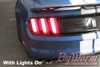 Smoked Tail Light Overlays Only for 2015-2017 Mustang