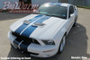 Dual Full Length Vinyl Stripes for 2007-2009 GT500 