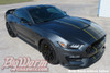  Dual Full Length Vinyl Stripes fitting 2015-2020 GT350 Mustang