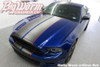 2010-2014 Mustang Wide Vinyl Dual Full Length Stripes