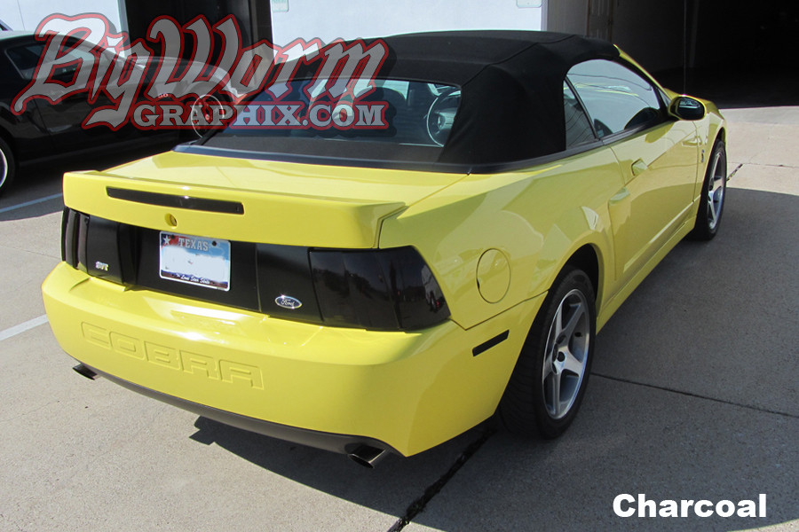 19992004 Mustang Smoked Tail Light Overlays