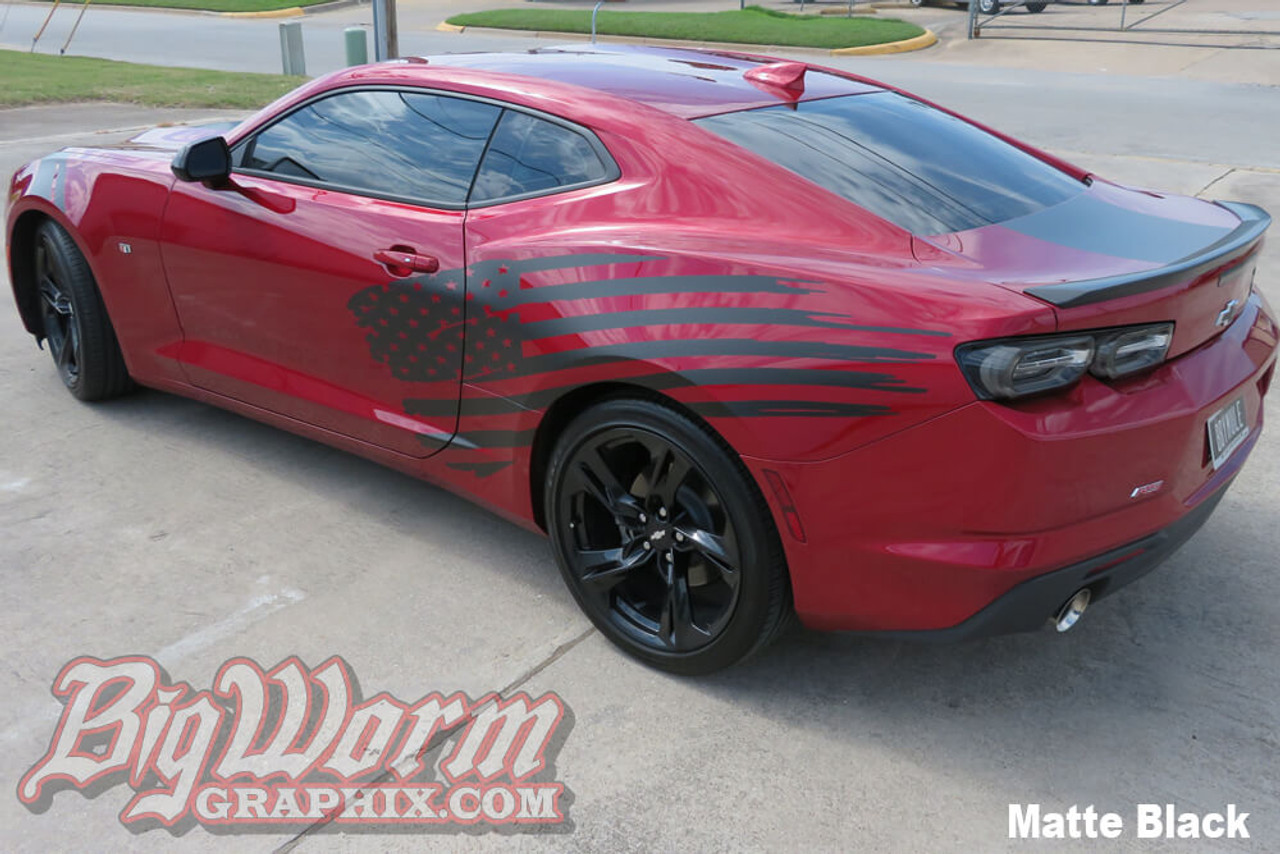 2016-2024 Camaro Stars & Stripes Side Stripe