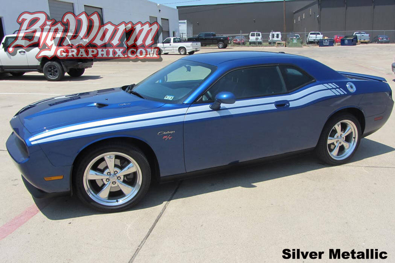 2008-2022 Challenger RT Style Side Stripes