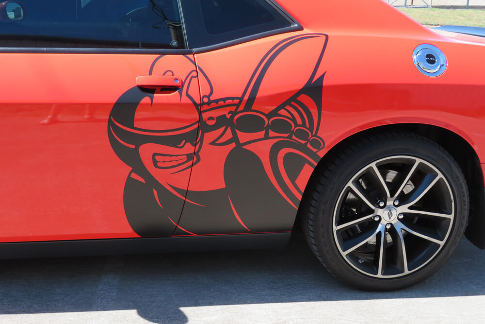 2008 20 Challenger Super Bee Side Graphic
