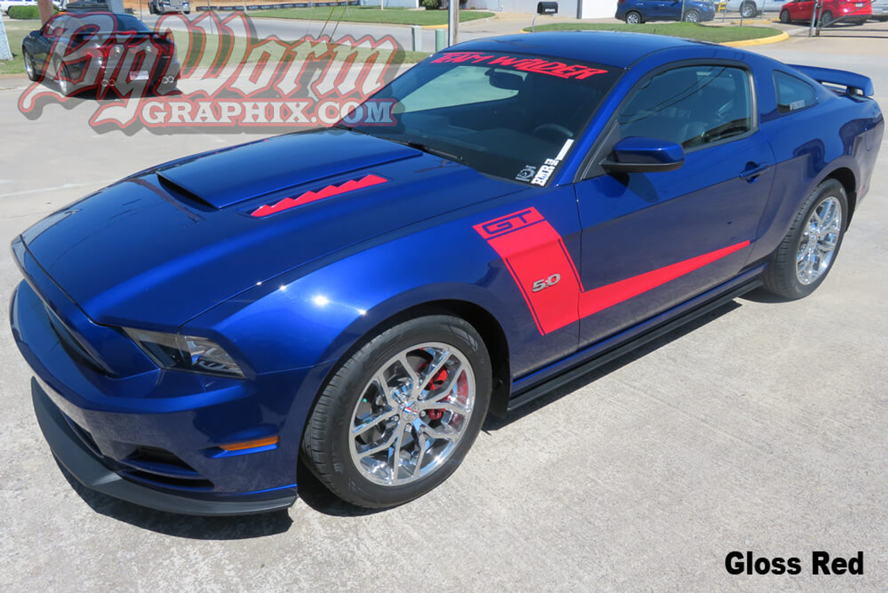 2010-2014 Mustang Side Accent Stripes