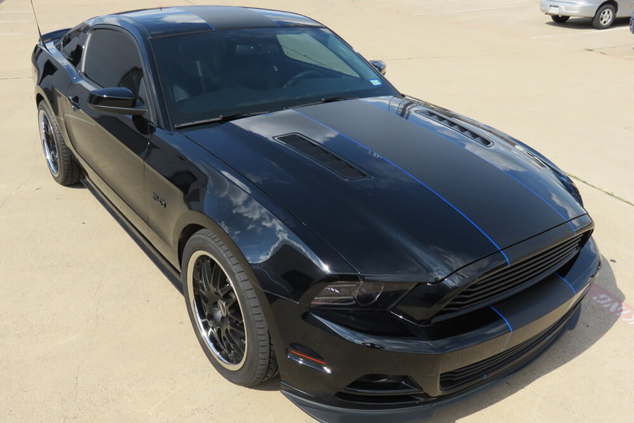 black stripes mustang gt