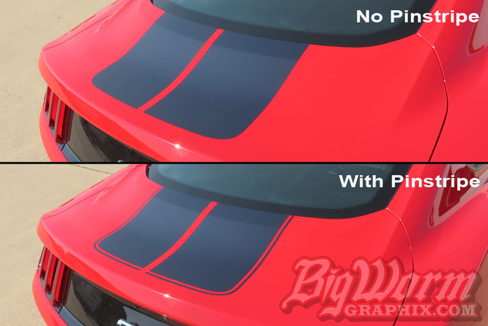 2015-2017 Mustang Dual Mohawk Stripe