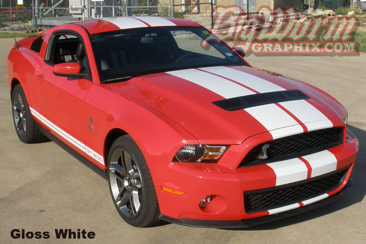 2010-2014 GT500 Dual Full Length Stripes