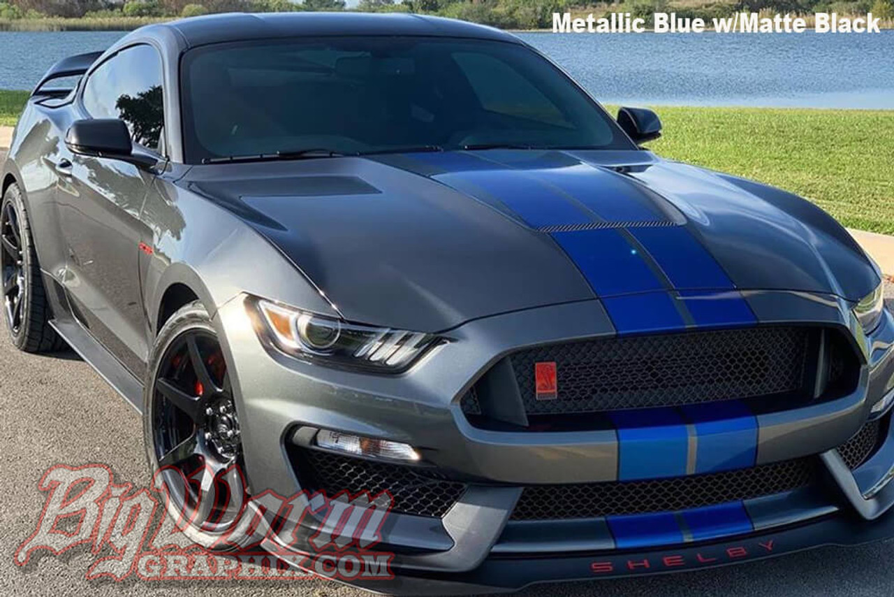 15 Mustang Gt350 Dual Full Length Stripes