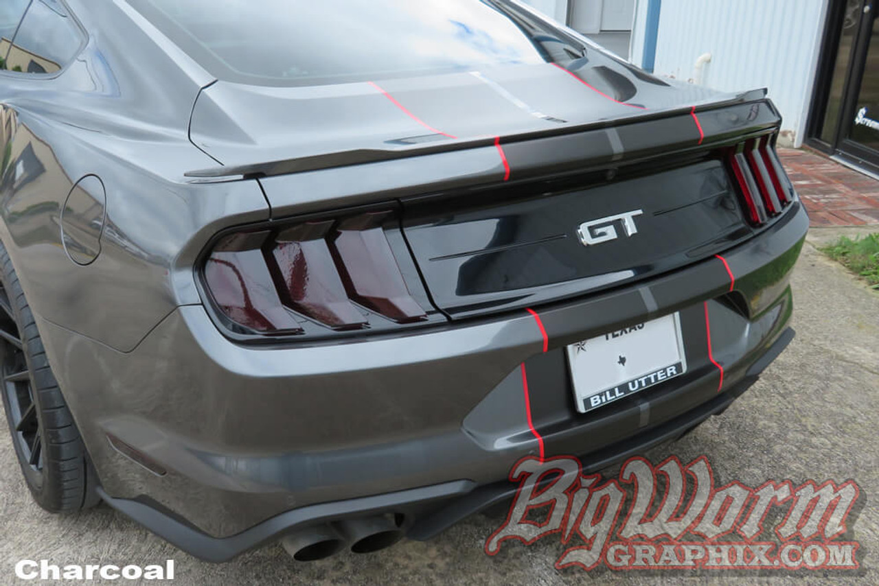2018 20 Mustang Smoked Tail Light Overlays