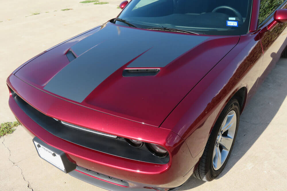 2019-2022 Challenger SXT One Piece Hood Stripe