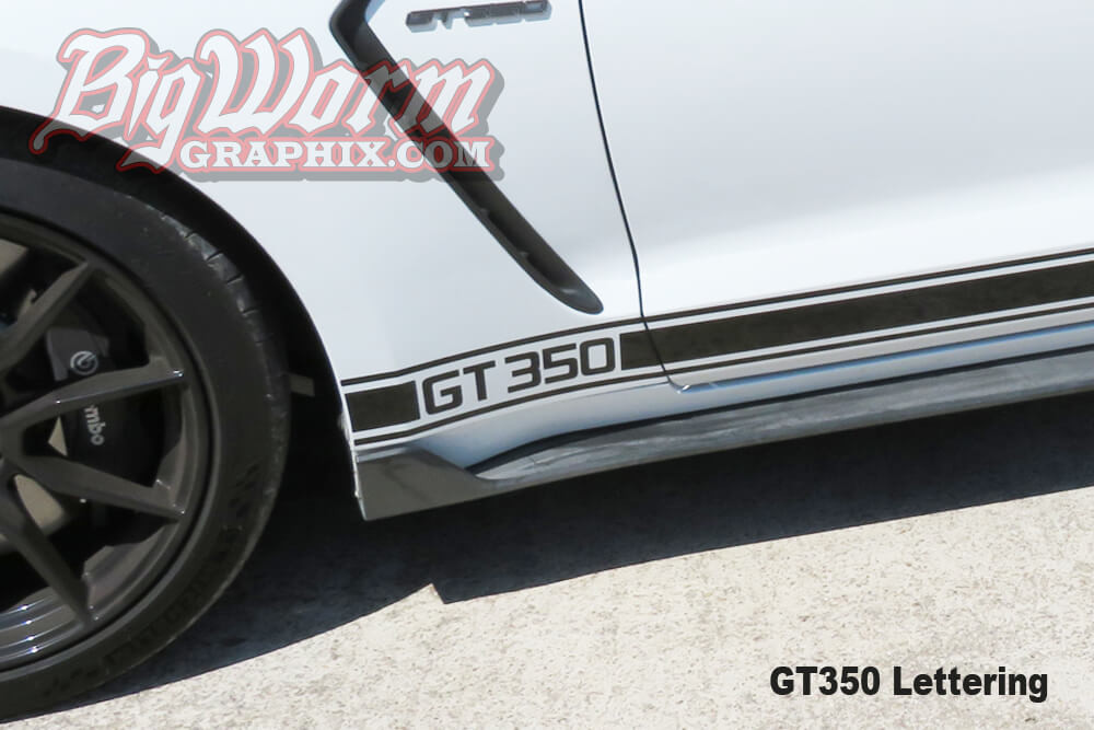 G8 Rocker Stripes 2015-2022 GT350/GT500 Heritage Style Rocker Stripes