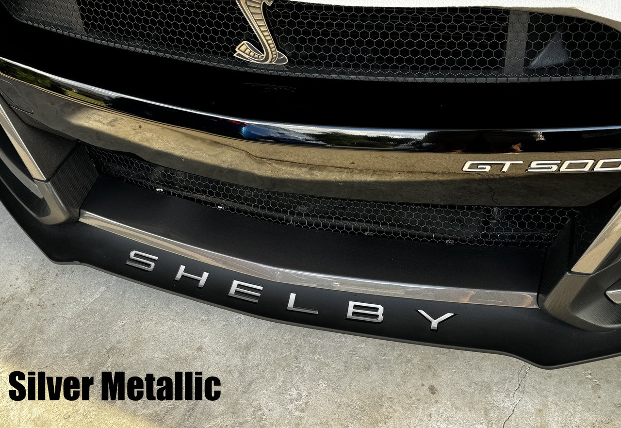 Gt 500 Lettering 2020-2022 GT500 Shelby Splitter & GT500 Inlay