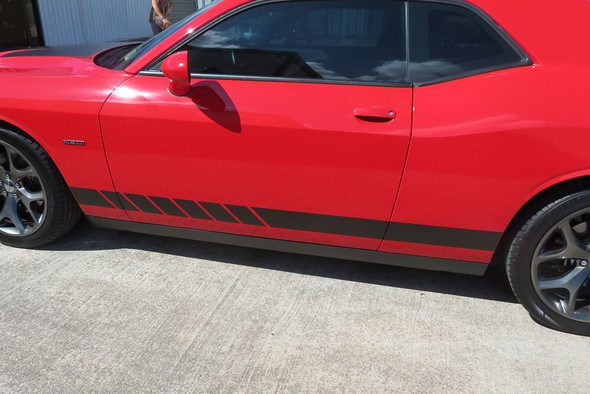 2008-22 Challenger Strobe Rocker Vinyl Stripes