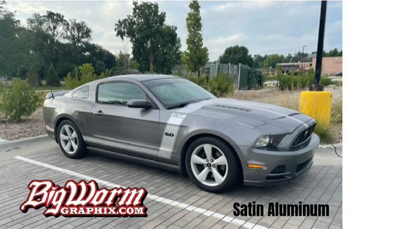 2005-14 Mustang Boss Side & Hood Vinyl Stripes