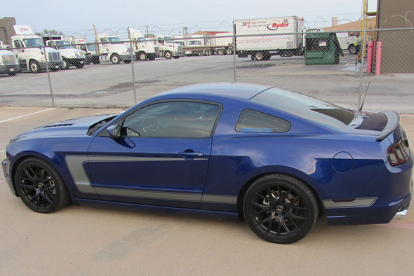 2010-14 Mustang C Vinyl Stripe