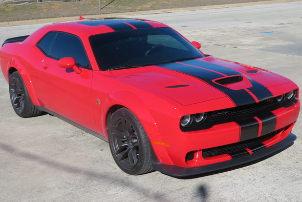 2019-22 Challenger Scat Pack Dual Full Length Vinyl Stripes