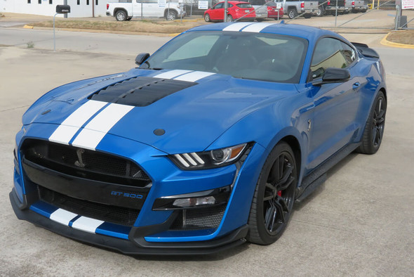 2020-21 GT500 Mustang Dual Full Length Vinyl Stripes