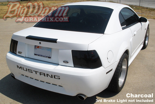 1999-04 Mustang Smoked Tail Light Overlays