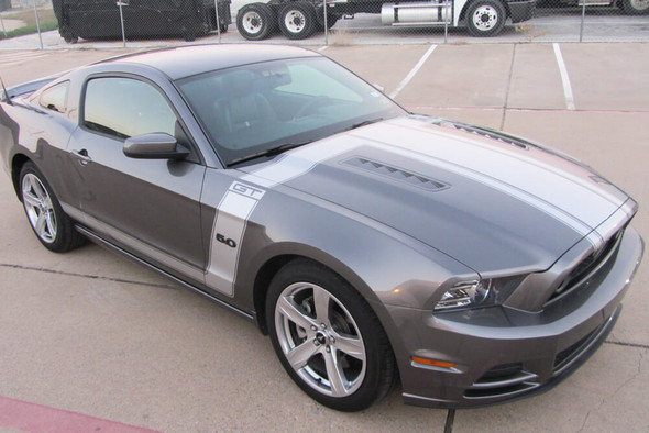 2005-14 Mustang Boss Side & Hood Vinyl Stripes