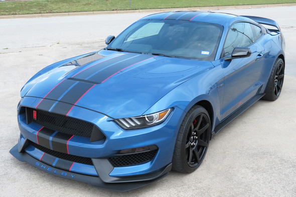 2015-20 GT350 Mustang Dual Full Length Vinyl Stripes