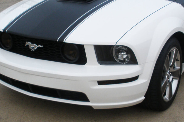 2005-09 Mustang Smoked Fog Light Overlays