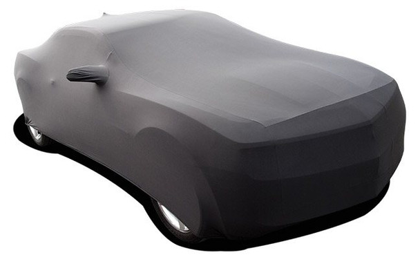 5th Gen 2010-2015 Camaro Black Onyx Satin Stretch Indoor Car Cover