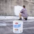 Application of Blue Max® White on wall