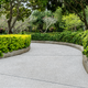 Finished Pathway with Capstone Granite® Quicksilver