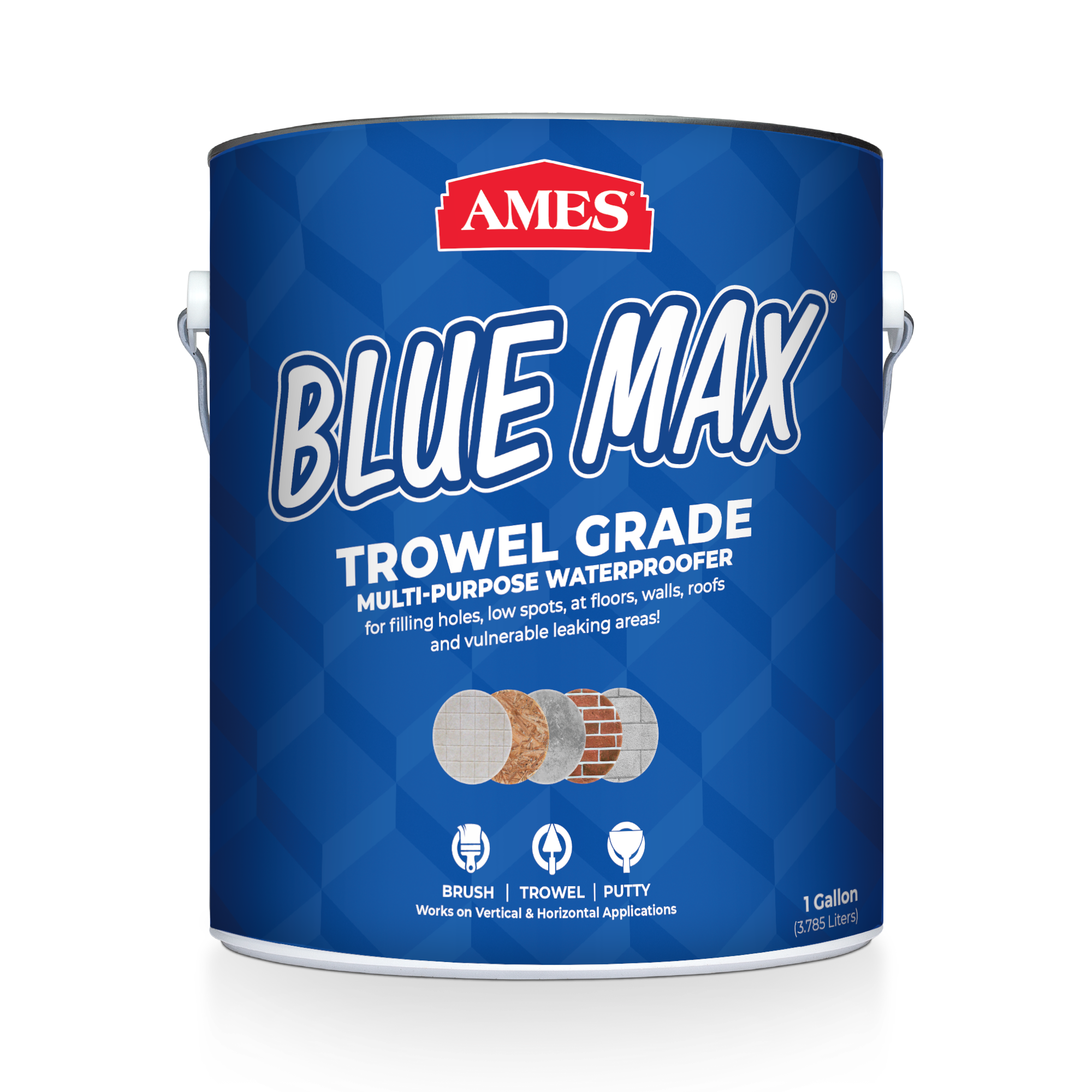 Ames  Blue Max Waterproofing Liquid Rubber Coating 5-Gal (TROWEL GRADE) –  Conspec Materials, LLC