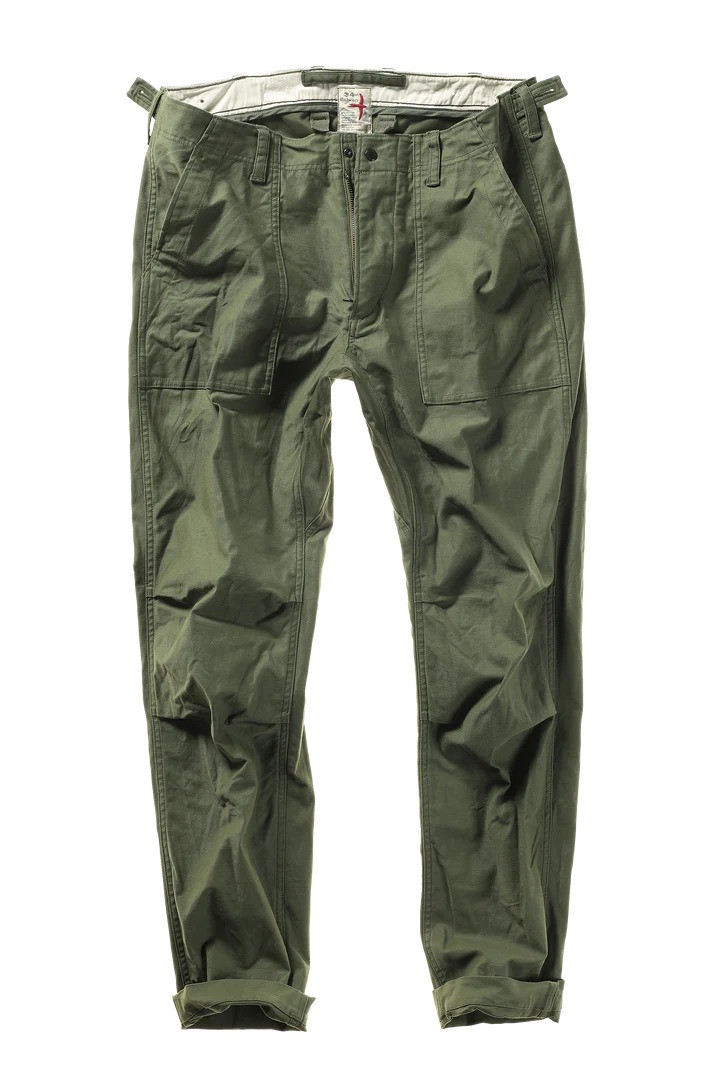 Relwen Supply Pant in Army Fade available at C.field and Roe.