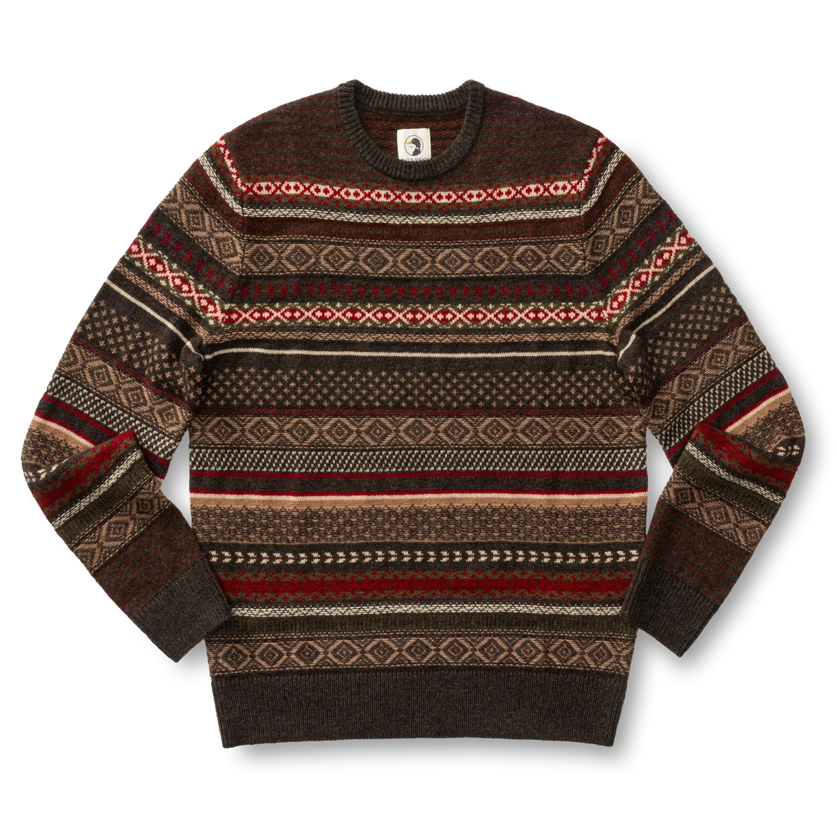 Birch Fair Isle Crewneck Sweater