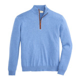 Onward Reserve Jackson Quarter Zip Pullover men’s sweater front view| color: Endless Sky |C. Field & Roe - Dublin, Ohio