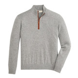 Onward Reserve Jackson Quarter Zip Pullover men’s sweater front view| color: Harbor Mist |C. Field & Roe - Dublin, Ohio