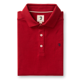 Duck Head Short Sleeve Hanover Pima Cotton Pique Polo Solid product image 1 for outdoor clothing and rugged refined menswear at C. Field & Roe in Dublin, Ohio.