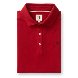 Duck Head Long Sleeve Hanover Pima Cotton Pique Polo Solid product image 0 for outdoor clothing and rugged refined menswear at C. Field & Roe in Dublin, Ohio.